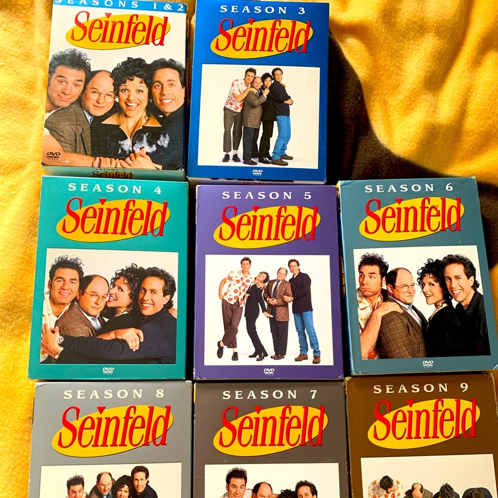 Seinfeld complete seasons 1-9 DVDs